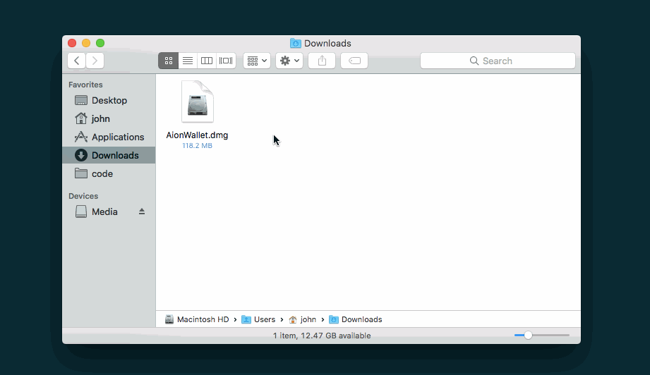 run dmg file on mac